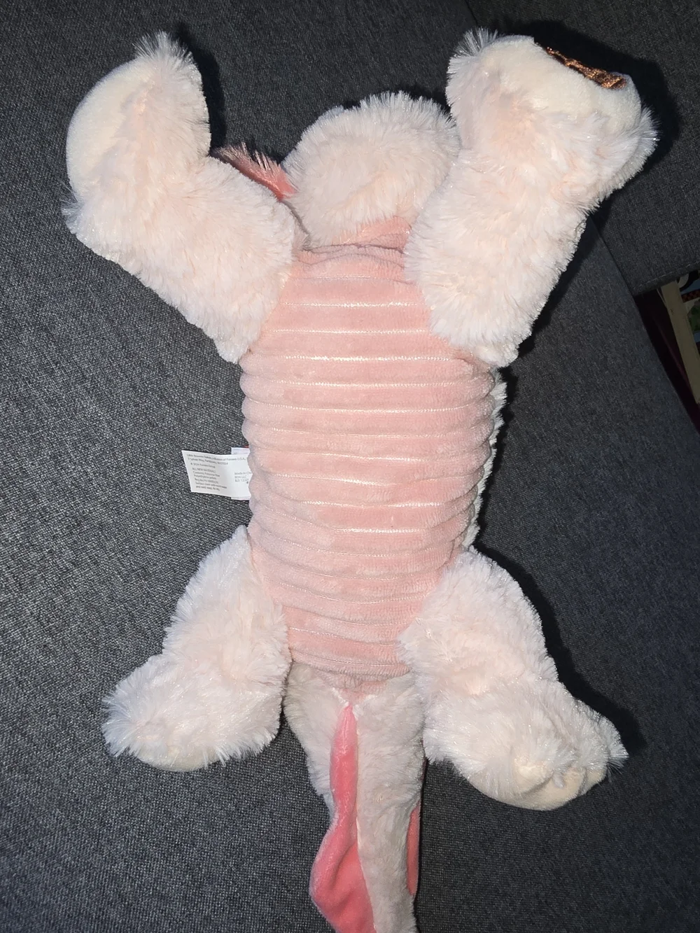 Plush Pink Axolotl Stuffed Animal - Soft Pet Toy